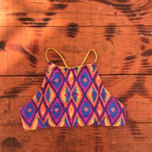 San Lorenzo tribal print top